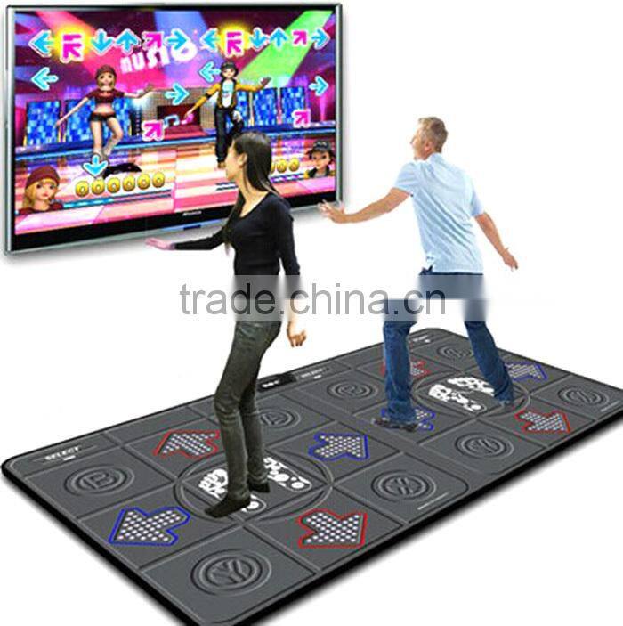8bit 16bit 32bit TV PC USB Game Dance Pad for TV PC Yoga Sport Twin Dance Mats
