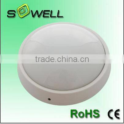 6W Die-casting Aluminium and PC Cover IP65 CE/RoHS/SASO Grey ellipse LED moisture-proof lamps