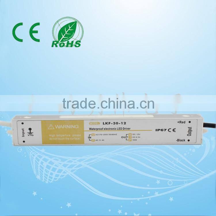 ac to dc waterproof led power supply 12v