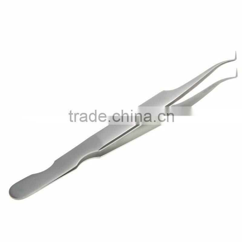 Curved tweezers, eyelash extension tweezers, eyelash picking tweezers