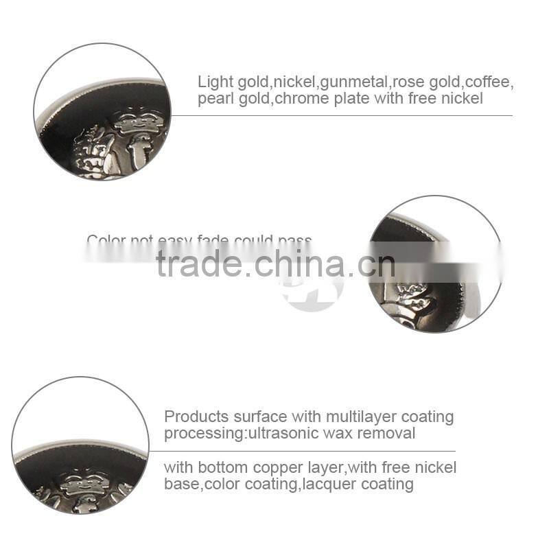 Hot Sale Metal Snap Buttons For Shirts For Men