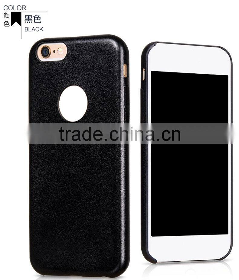 Wholesale leather design tpu cell phone case for samsung S6 Edge