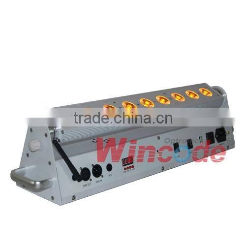 9*18W RGBAW+UV wireless battery led uplights / wireless led uplights / battery led uplights