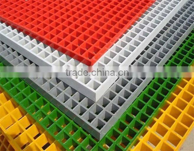 Corrosion Resistance Fiberglass Reinforced Plastic Grating For Chemical Industry