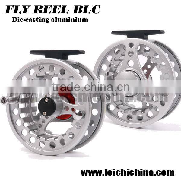 Clicker drag system fly fishing reel classic fly reel