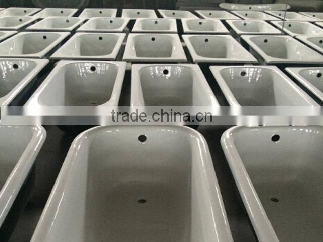 1530mm freesanding cast iron bath tub with lion clawfoot