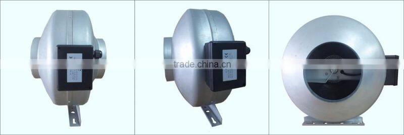 150mm 6 inch circular duct fan for air ventilation
