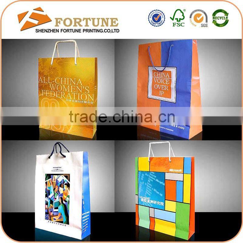Recyclable Design Factory Custom Decoration Handmade Paper Bag