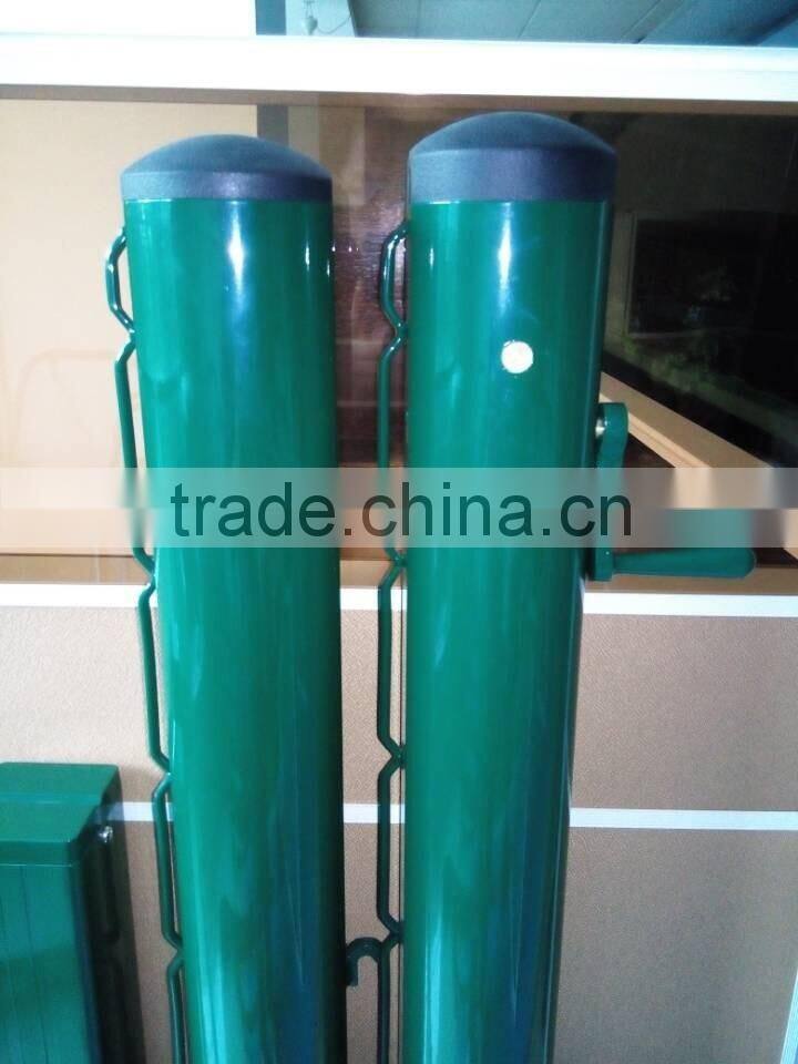 Aluminum Round Shape Straight Inserted Tennis Uprights Post