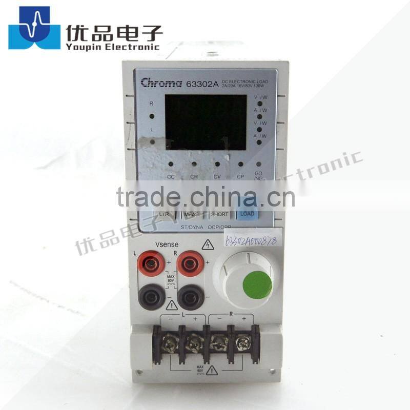 Chroma 63302A Load Module 20A/80V/100W Dual Channel