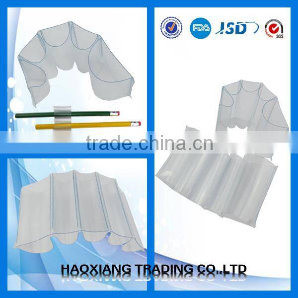 clear vinyl pvc zipper bags with handles