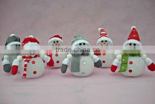 Best Sellers Luminous light flashing Christmas Snowman for Christmas decorations