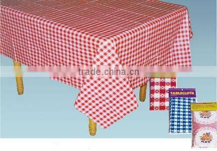 colorful pvc printed tablecloth