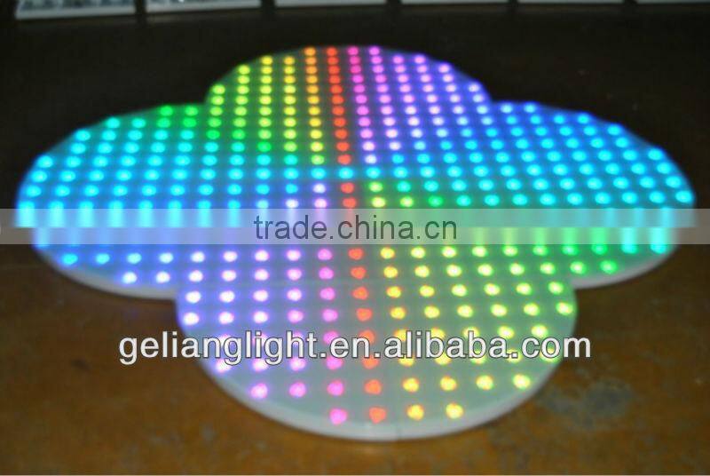 Professional LED Dance Floor/led round led dance floor