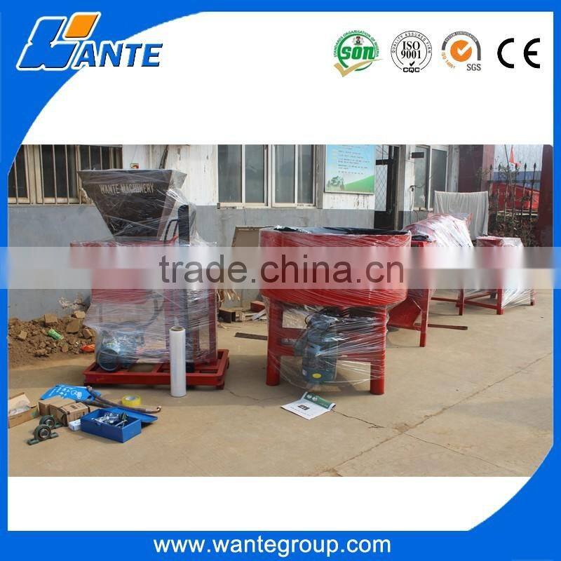 WT1-25 interlocking block machines in south africa