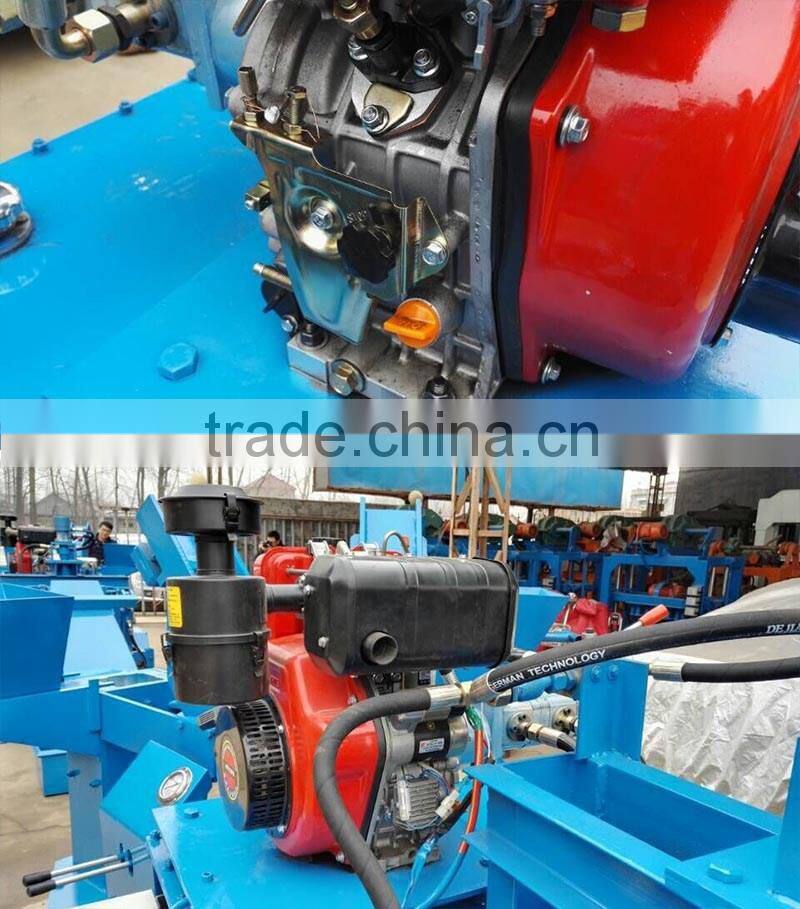 2016 WANTE BRAND TWIN--M7MI Hydraulic block machine delivering to Uganda