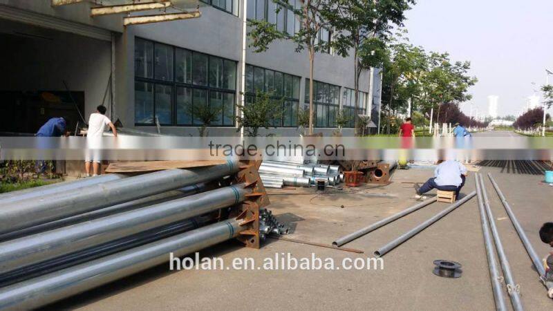 solar street light pole