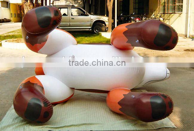Inflatable huge dog/lovely design big dog/low price inflatable animal