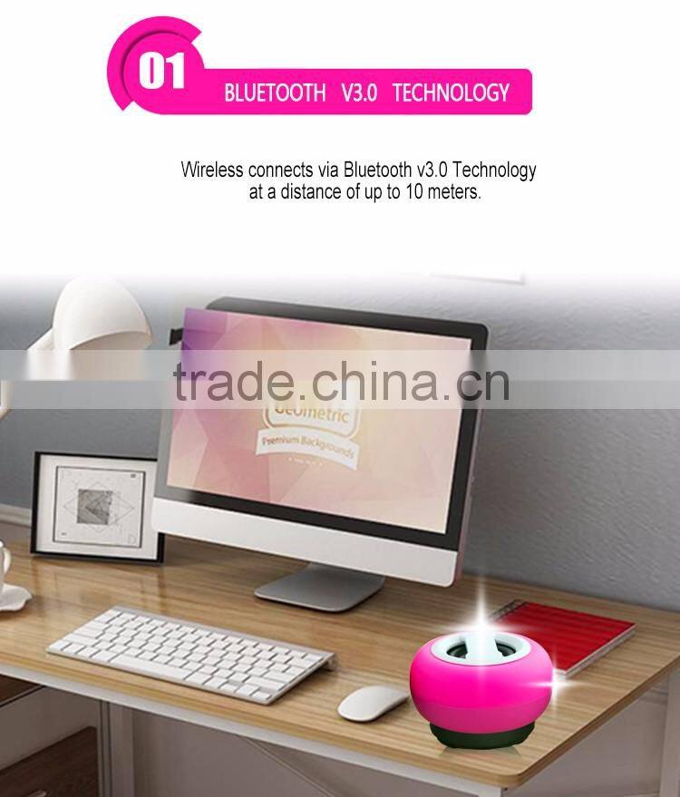 2016 China Manufacturer Wholesale Cheap wireless music mini bluetooth speaker