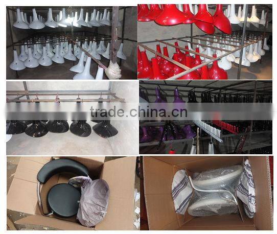 Modern Swivel Chrome Bar chair with ABS bar seat