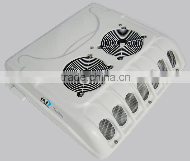 Vehicle bus engine driven of 12 volt minivan air conditioner