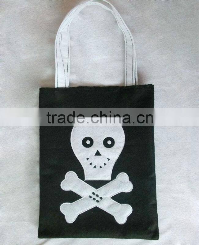 ECO felt ghost bag for gifts