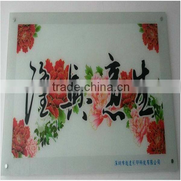 Automatic A0 sizes glass digital flatbed printer for sale