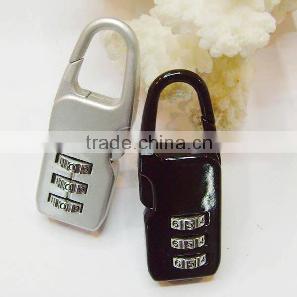 2015 Christmas promotional gifts mini travel luggage number lock