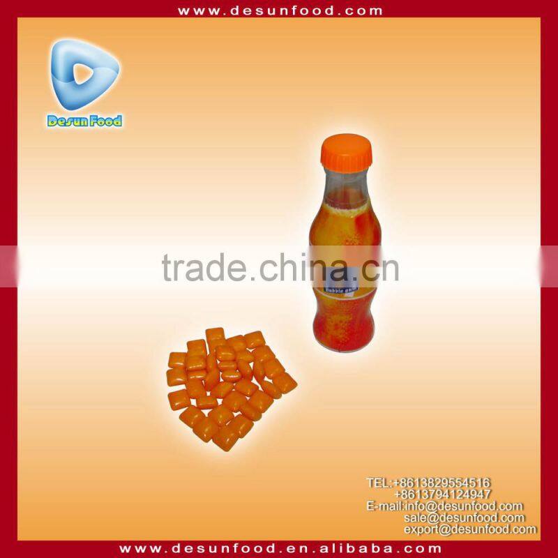 Orange flavor Fanta bubble gum