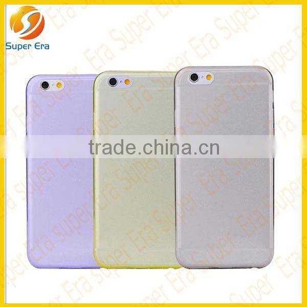 2014 hot new mobile phone soft TPU case ultrathin for iphone 6 ,phone case for iphone 6