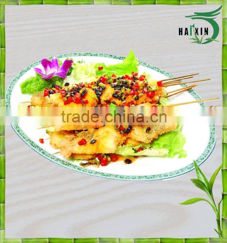 Natural Bamboo BBQ Sticks Bamboo Meat Fruit Outdoor Grilling Barbecue Skewers