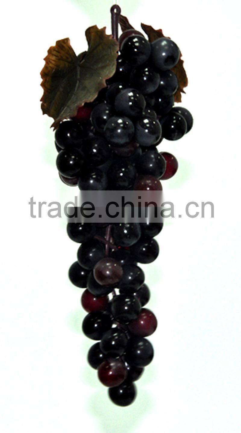 90PCS PVC PURPLE GRAPE BUNCH, GARDEN DECORATION GRAPE BUNCH