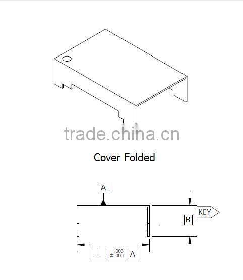Cover for Saw Filter and X`tal and other electronic component