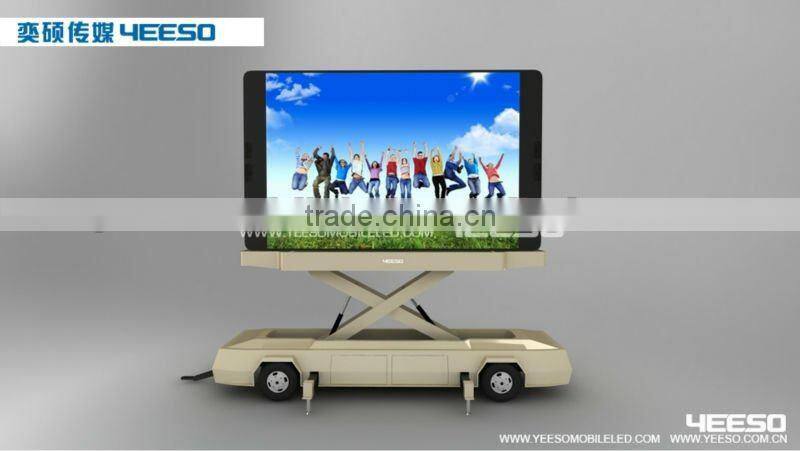 outdoor mobile advertising trailer-YES-T12, large version