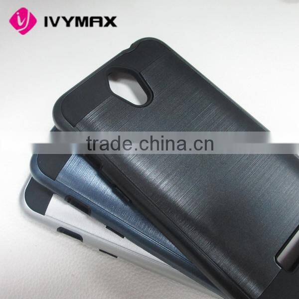 Mars Slim Armor Shockproof Hybrid Bumper Dual Layer Case Cover for zte z820 Obsidian