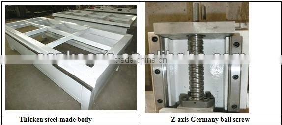 1325 cnc router 4 axis /vacuum bed cnc woodworking machine with rotary from manufacture with good quality