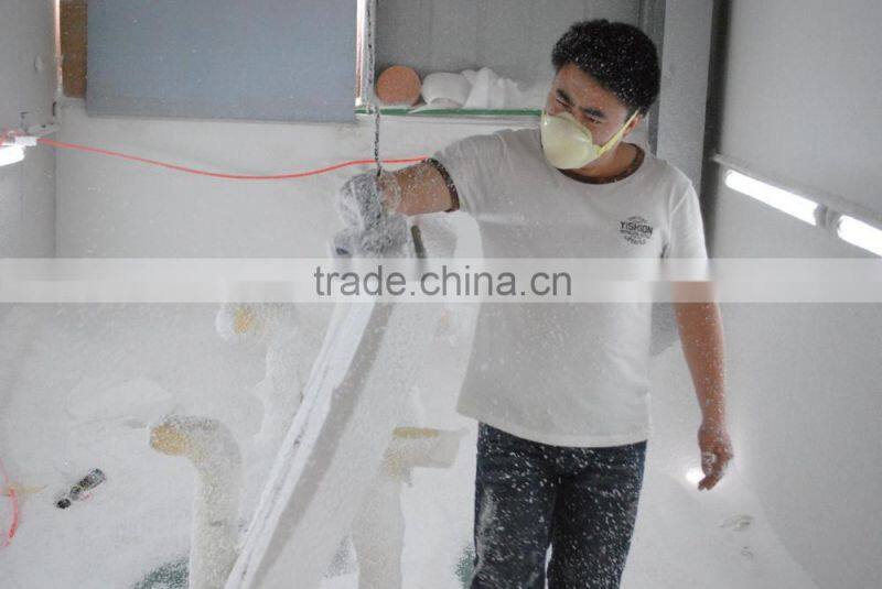 Stand up paddle board with bamboo veneer