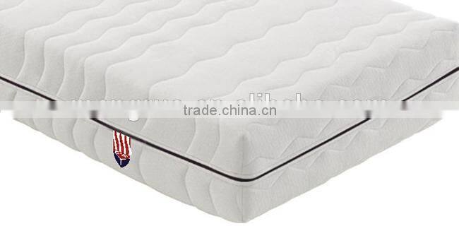 100% 7 zones natural latex mattress with middle zip