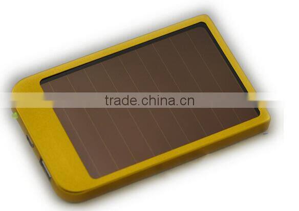 Mini solar panel portable charge 2600 mAH for mobile phone