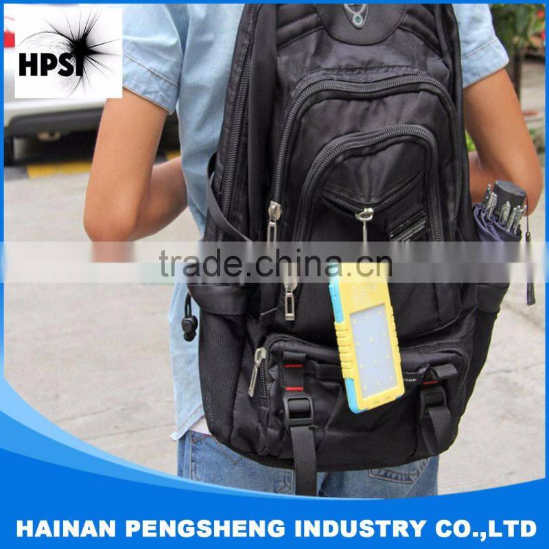 Mini Solar Power Bank 8000mAh for Iphone and Android with Camping Light