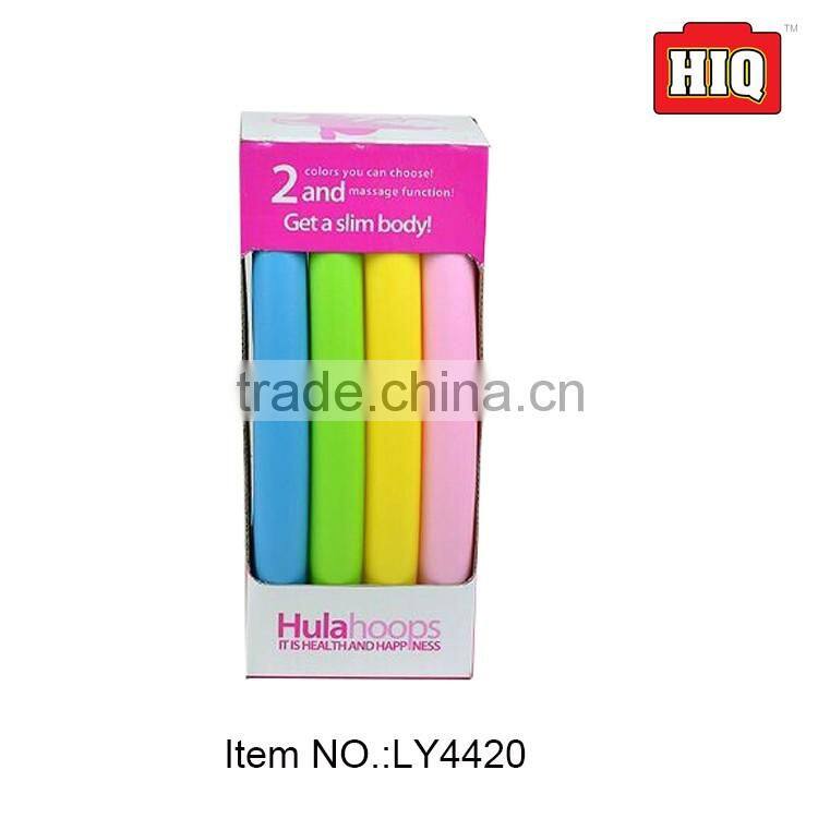 High Quality plastic fitness hula hoop hoola hoop for children