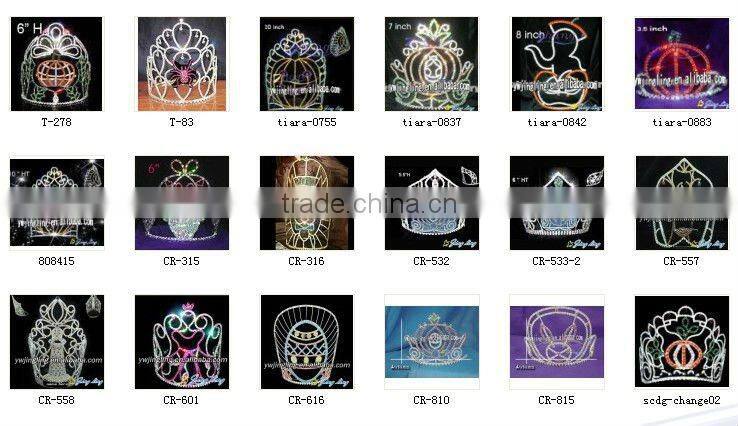 latest group tiara nut tiara halloween crowns