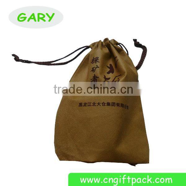Custom Shoe Dust Bag Cheap Non woven Drawstring Shoe Bag