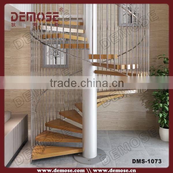 fold up stainless steel wood stair