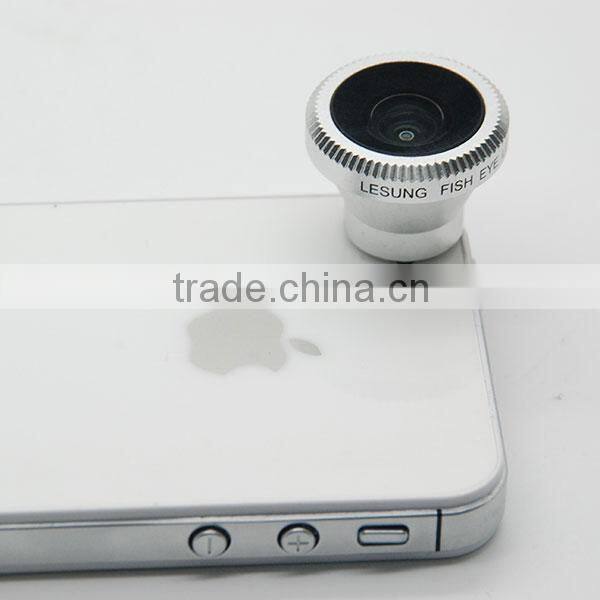 Mobile phone Aluminum magnetic 190 Degree Super fisheye camera lens
