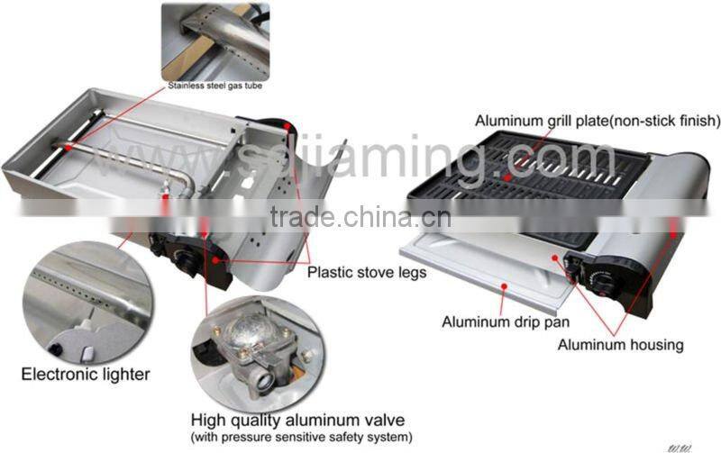 Nice and Practical Portable Butane Gas Grill