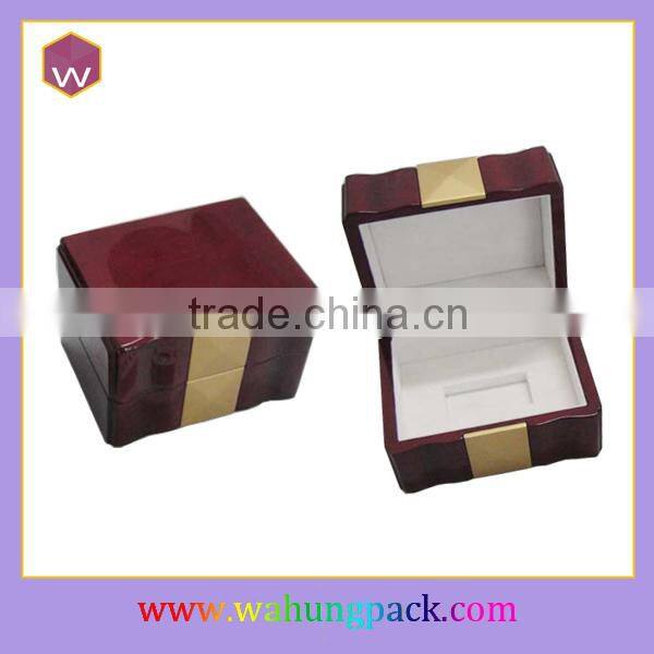 Small Square Designer Perfume Box / Custom Logo MDF Perfume Bottle Box
