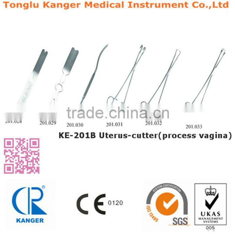 factory price laparoscopic medical uterus-cutter(process vagina)