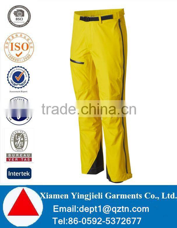 Adult waterproof designer ski outdoor pants man ski pants