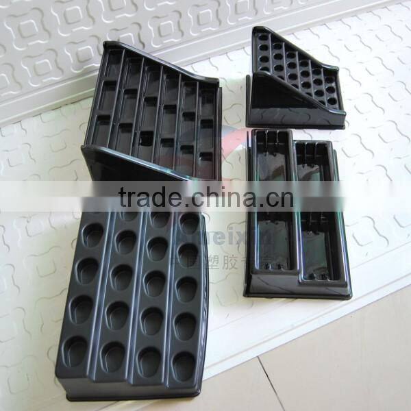 OEM Design Black HIPS Counter Trays